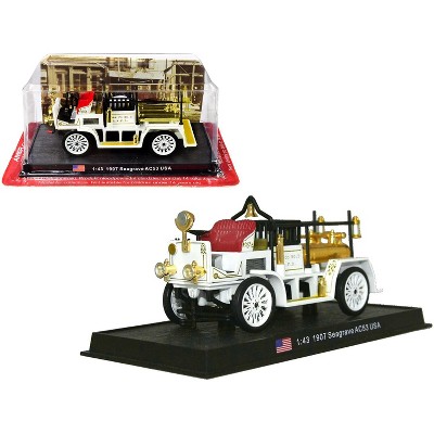 1907 Seagrave Ac53 Fire Engine Truck Los Angeles Fire Department L A F D 1 43 Diecast Model By Amercom Target - roblox fire truck model