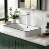 Cobbe Single-Hole Installation Bathroom Vessel Sink Faucet Single Handle with Pop-Up Drain Faucet Brushed Nickel - 2 of 4