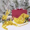 Christmas Reindeer Decor, Lighted Tabletop Deer with Sleigh for Holiday Decorations - 4 of 4