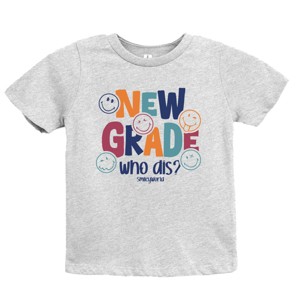 The Juniper Shop SmileyWorld New Grade Who Dis? Youth Short Sleeve Tee - 1 of 4