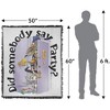 Wb 100th Looney Tunes Friends Party Blanket 50"x60" Woven Tapestry - 2 of 4