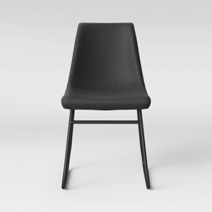 Bowden Faux Leather Dining Chairs - Threshold™ - 1 of 3