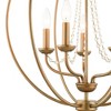 Livex Lighting Arabella 5 - Light Chandelier in  Antique Gold Leaf - 4 of 4