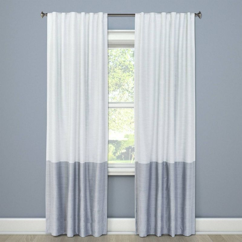 1pc Blackout Color Block Window Curtain Panel - Project 62™, 1 of 10