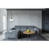 Elegant Lighting Destry 1 Light Black plug-in Pendant With Clear Glass - 2 of 4