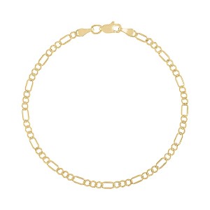 Giorgio Di Vicenza 14K Yellow Gold 2.8mm Figaro Chain Bracelet - 1 of 2