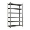 YONWAY 6-Layer Metal Storage Rack Adjustable partitions, sturdy and durable, easy to assemble for Kitchen Basement,77.44" H* 45.27" L * 15.74" D - 3 of 4