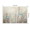 Amanti Art Pretty Birds Neutral String by Julia Purinton Canvas Wall Art Print Framed 33 x 23-in. - 4 of 4