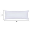 Unique Bargains Cooling Envelope Closure Cotton Pillowcases Body 20"x54" - 4 of 4