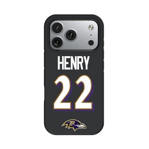 NFL Baltimore Ravens Players Game Tactic Bump Cell Phone Case for Apple iPhone 17 Series - 1 of 4