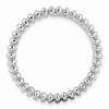 Black Bow Jewelry 2.25mm Stackable Sterling Silver Beaded Band - 2 of 4