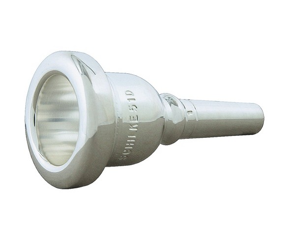 Schilke 51D Trombone / Euphonium European Medium Shank Mouthpiece in Silver