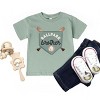 The Juniper Shop Ballpark Brother Toddler Short Sleeve Tee - 3 of 4