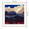 Amanti Art 33" x 33" Celestial Poise by Helen White Wood Framed Wall Art Print: Modern Lithograph, Hardwood Frame, Wire Mount - 4 of 4