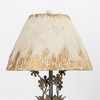 Vintage Metal Table Lamp with Distressed Finish, 34.25" Tall, Elegant Rustic Home Decor Light, 1pc - 4 of 4