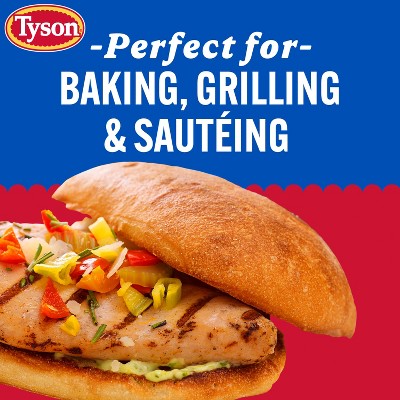 Tyson Boneless Skinless Chicken Breast With Rib Meat - 3lbs