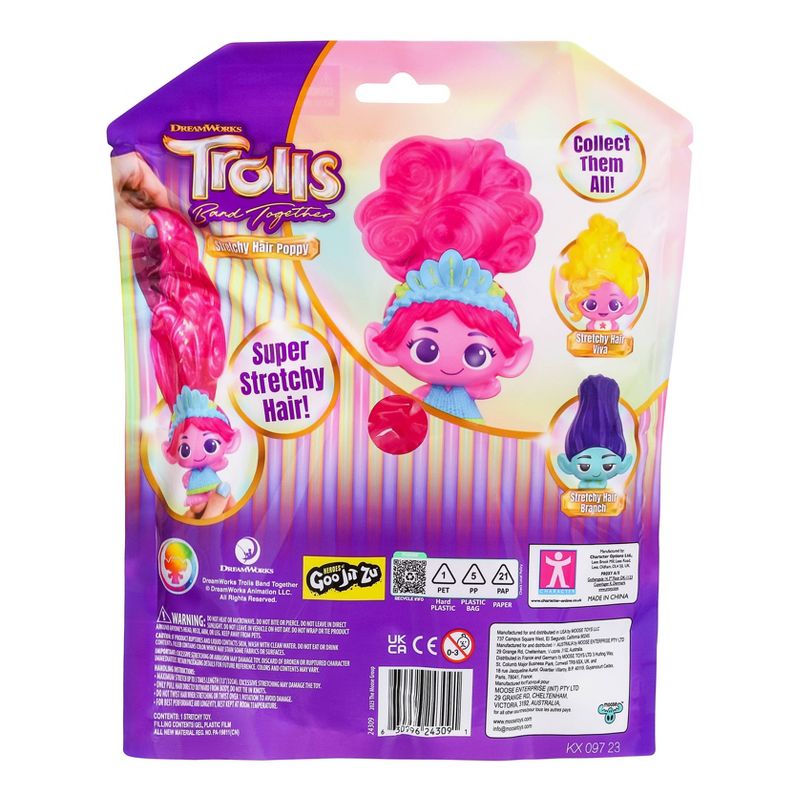 Trolls Band Together Squishy Doll - Poppy, 4 of 10