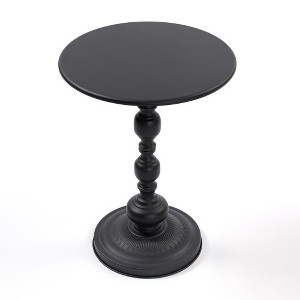LIVAREEmlen Vintage Metal End Table, Round Side Table for Sofa Bedside Nightstand, Accent Table Decorative Small Space Living Room Bedroom - 1 of 4