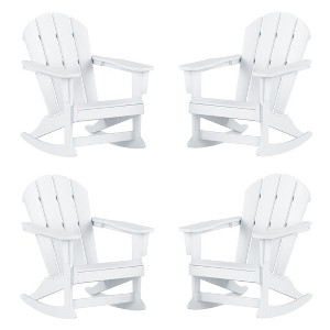 WestinTrends  Outdoor Patio Porch Rocking Adirondack Chair - 1 of 4