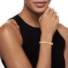 Ross-Simons 0.33 ct. t.w. Diamond Cluster Bangle Bracelet in 18kt Gold Over Sterling Size 8 - 2 of 3