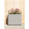 Veradek Demi Series Span Plastic-Stone Planter - 3 of 4