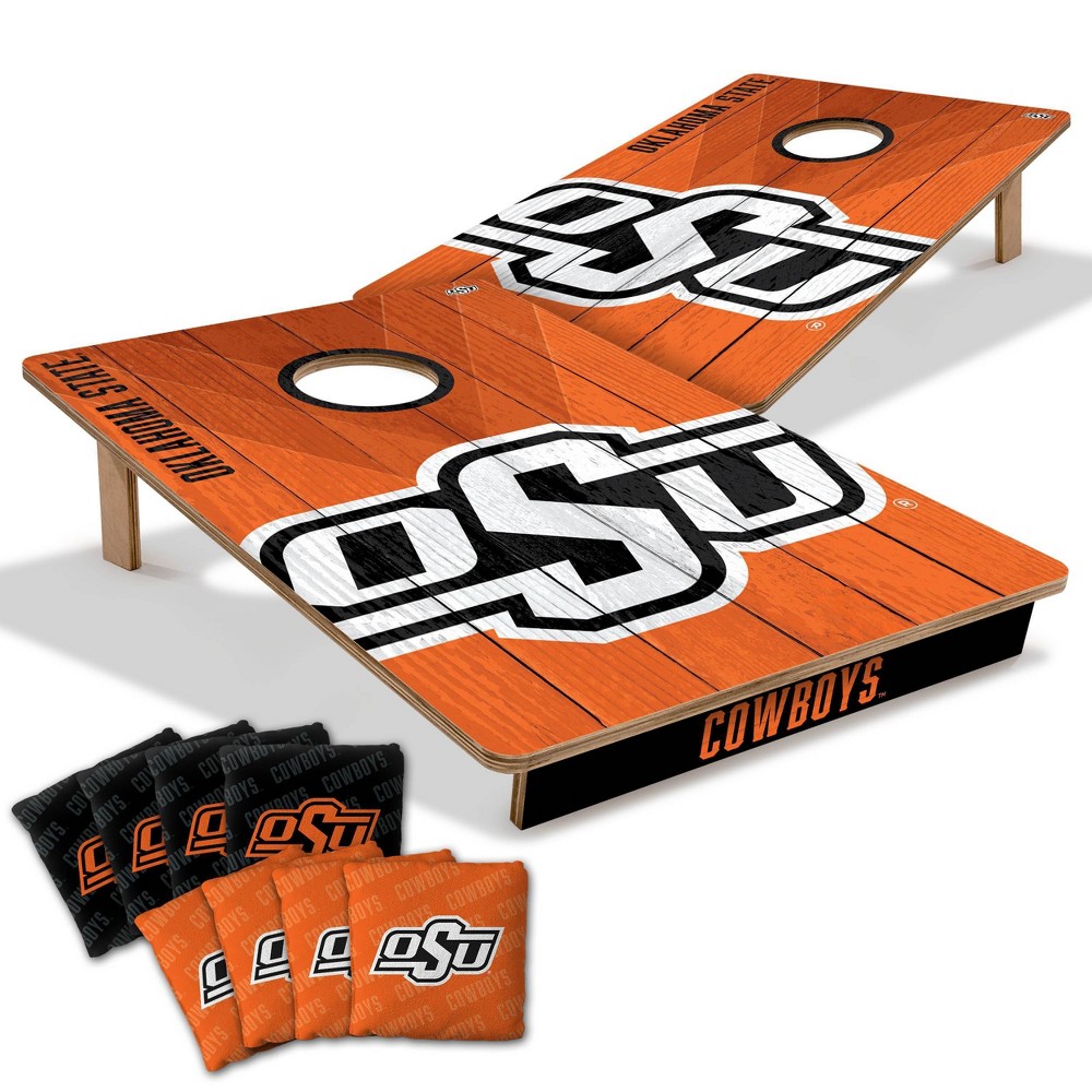 NCAA Oklahoma State Cowboys 2'x3' Wood Toss Game Set