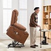 Power Lift Recliner Chair for Elderly, Oversized Electric Lift Chair with Heat and Massage - 2 of 4