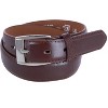 CTM Kids Smooth Leather Dress Belt - 4 of 4