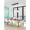 Elegant Lighting Baxter 3 Lights Brass Pendant With Clear Glass - image 4 of 4