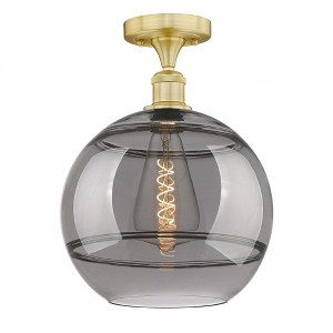 Rochester - 1 Light Semi-Flush Mount In Industrial Style-13.5 Inches Tall and 12 Inches Wide - 1 of 1