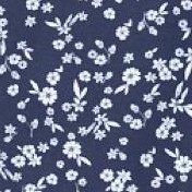 navy ditsy