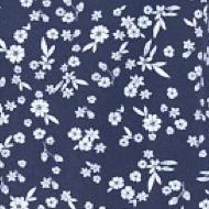 navy ditsy