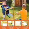 NAYSAYE Kids Outdoor Rocking Horse Triple Double Seesaw Playground Equipment for Fun Backyard Play, Multicolor, 33"*15"*4" - 4 of 4