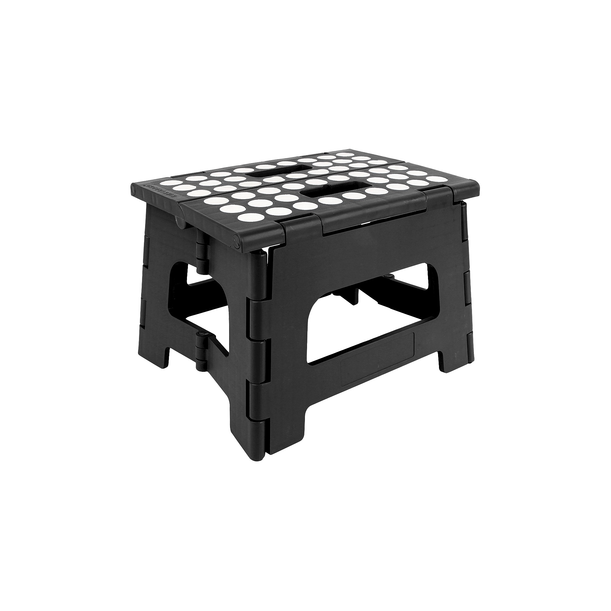Kikkerland Assorted Step Stool Assort: Multicolor Plastic Folding Step Stool for Adults, Foldable, 300 lb Capacity, No Assembly