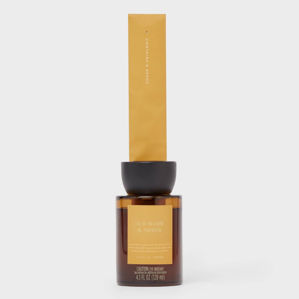 120ml Oud Wood and Amber Reed Diffuser - Threshold