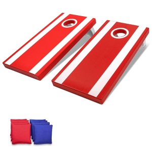 GoSports 4 ft x 2 ft All-Weather Cornhole Board Game Set - 1 of 4