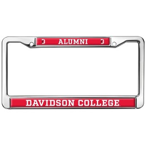 Davidson College Alumni Logo Full Size Standard License Plate Metal Frame - 1 of 4