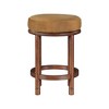 Meridian Furniture,Monette Saddle Velvet Counter Stool - 2 of 4