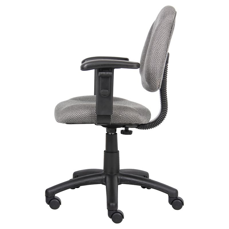 Deluxe Posture Chair with Adjustable Arms - Boss Office Products, 4 of 8