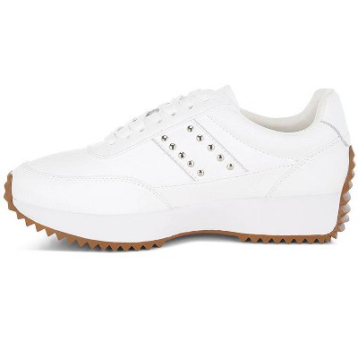 Женские кроссовки Rag & Co Womens Athion Studded Real Leather Sneakers 5 — фото 4