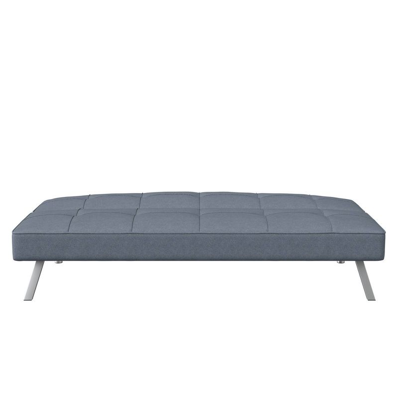Colette Convertible Futon Sofa Bed Light Gray - Serta, 3 of 14