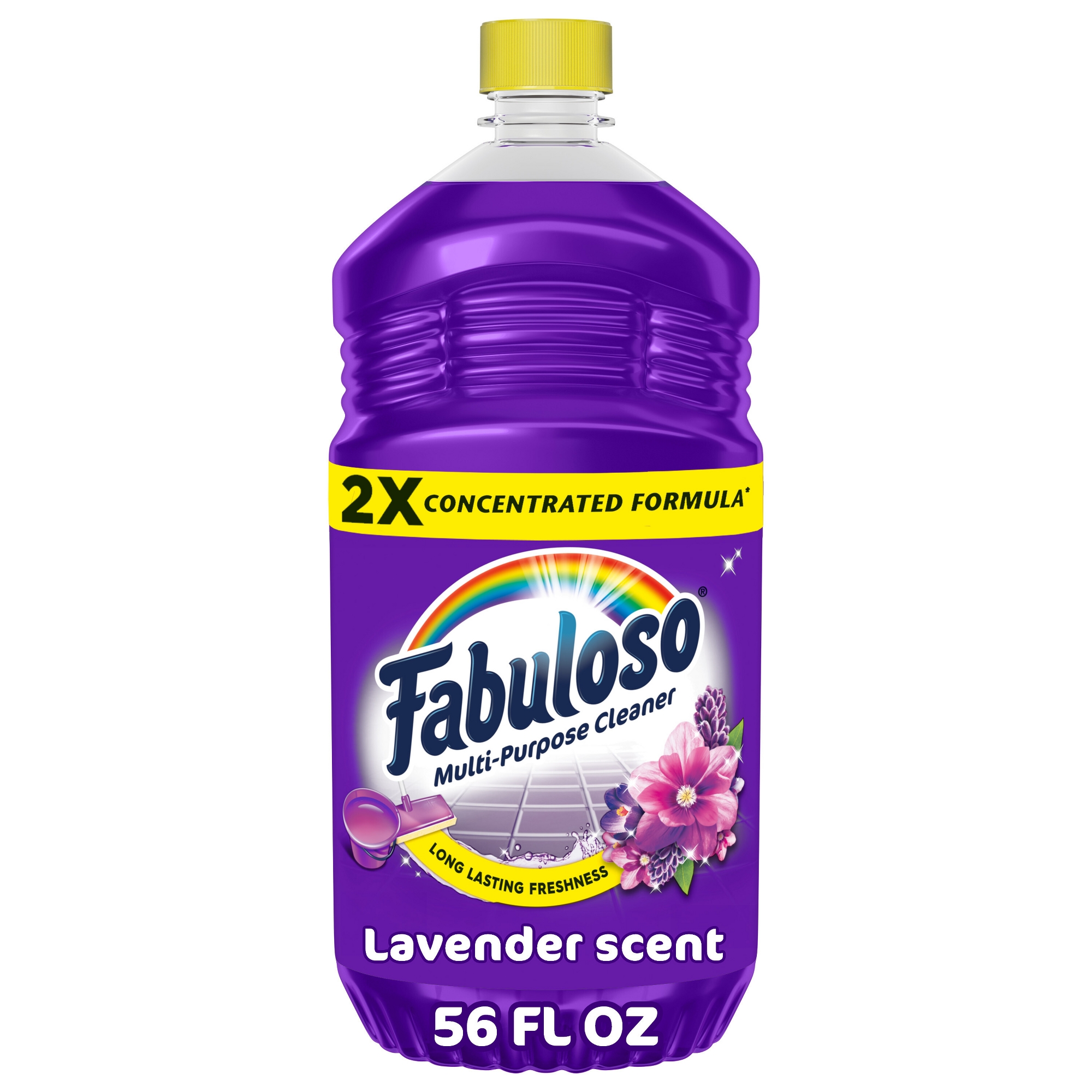 Fabuloso Lavender Multi-Purpose Cleaner 2X Concentrated Formula Floor Cleaner - 56 fl oz