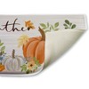 Stupell Industries Gather Welcome Autumn Pumpkins Printed Plush Bath Mat And Bath Rug, Design By Cat Thurman Designs, 18"X30" - 2 of 4