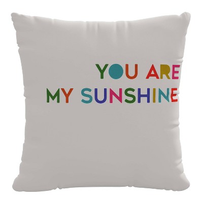 18"x18" Polyester Insert in Square Throw Pillow - Skyline Furniture