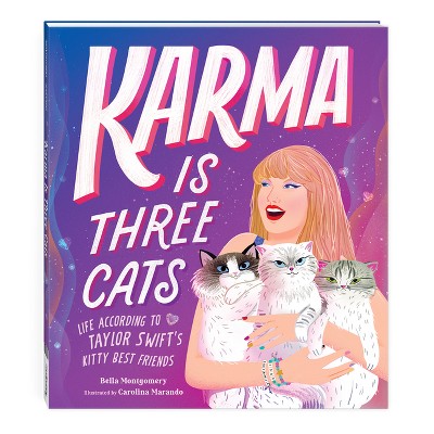 Karma Is Three Cats - by  Mudpuppy (Hardcover)