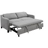 VYNXARIA 69inch 3 in 1 Convertible Queen Sleeper Sofa Bed, Modern Fabric Loveseat Futon Sofa Couch with Pullout Bed - 3 of 4
