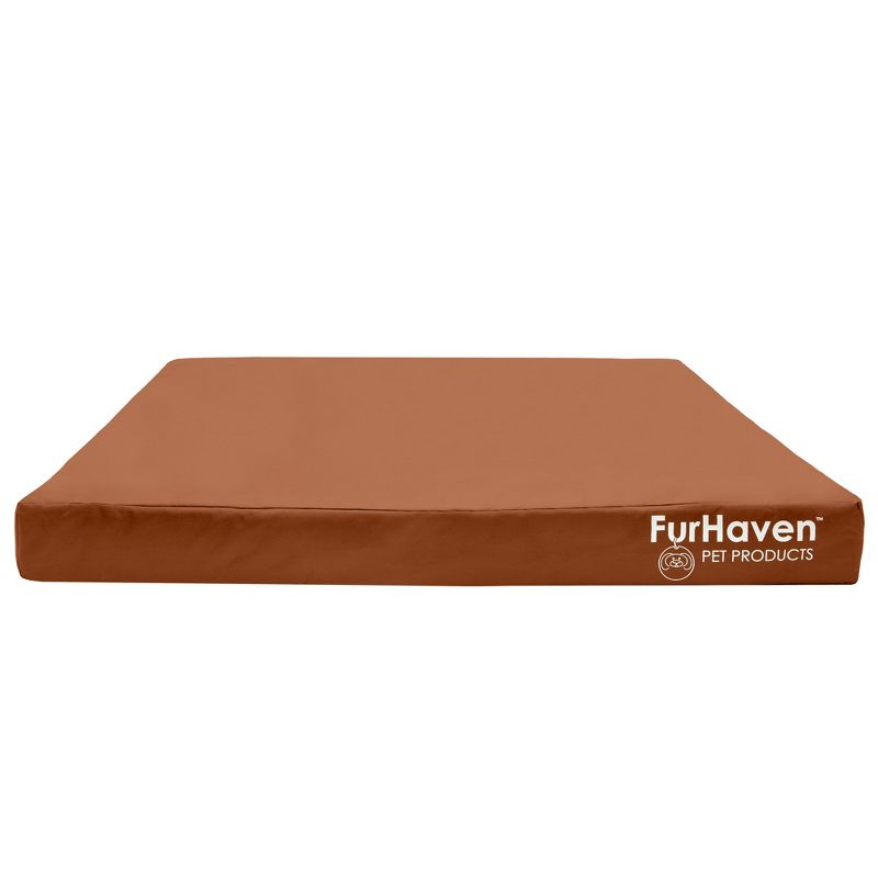 FurHaven Logo Indoor/Outdoor Deluxe Full Support Orthopedic Dog Bed, 2 of 4