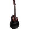 Ovation CE4412-5-G Celebrity Series Elite Mid-Depth 12-String Acoustic-Electric Guitar Black - 3 of 4