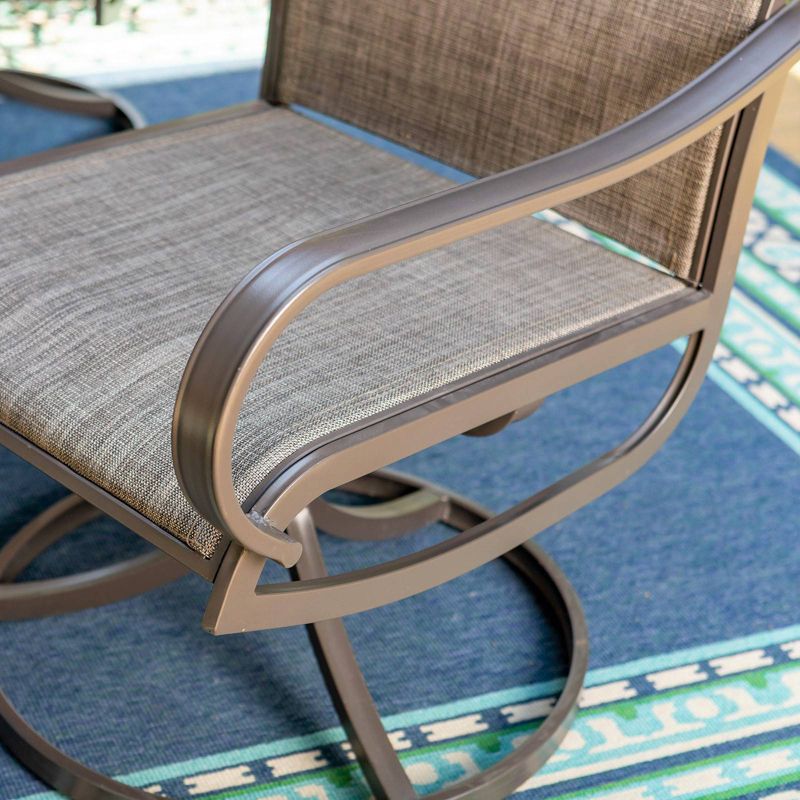 2pk Patio Swivel Rocking Chairs - Captiva Designs
, 4 of 9