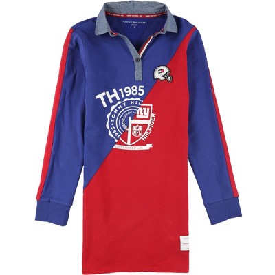 Tommy Hilfiger Womens NY Giants Polo Dress